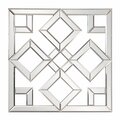 Homeroots Interlocking Mirrored Squares with Lattice Design 383723
